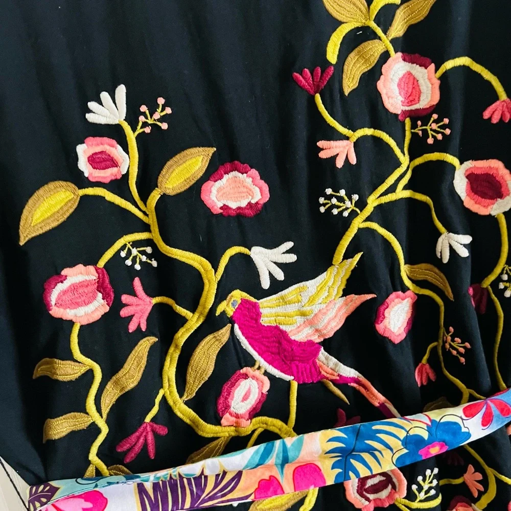 ARATTA Floral Embroidered Kimono - Picture 9 of 14